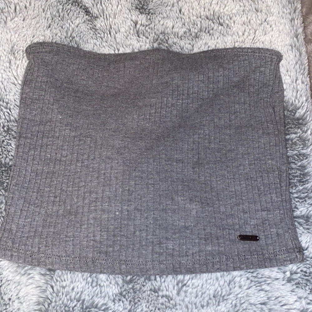 Hollister Gray tube top